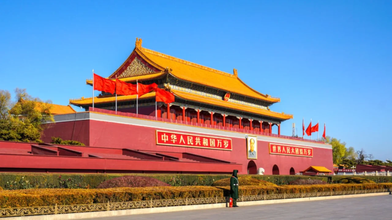 Quảng trường Thiên An Môn trong tour Trung Hoa 6 ngày 6 đêm