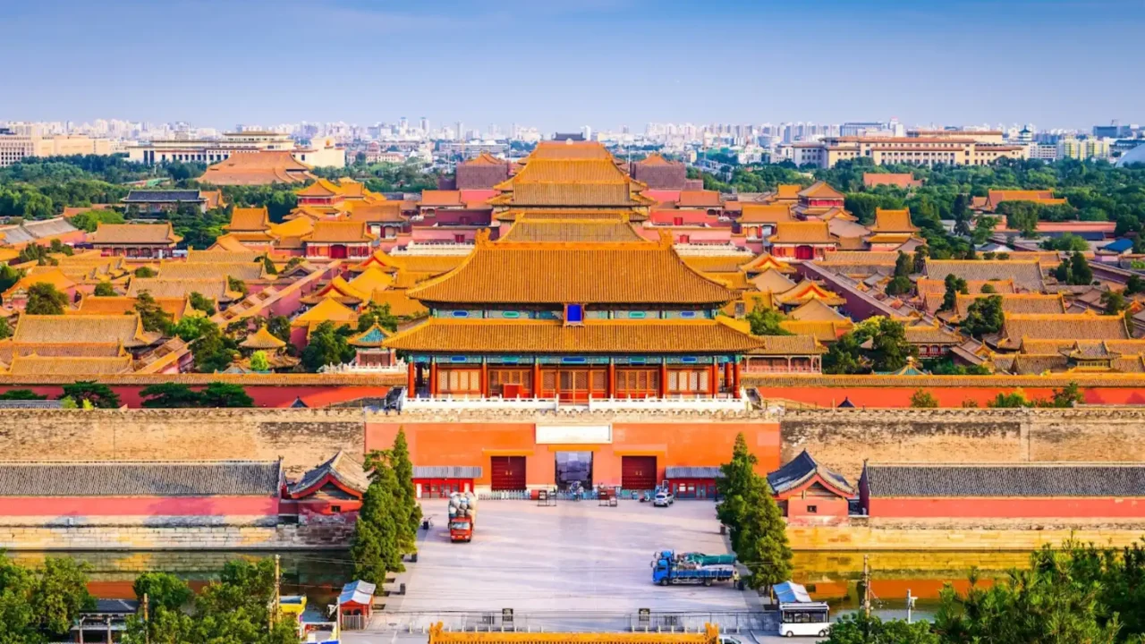 Tử Cấm Thành trong tour Trung Hoa 6 ngày 6 đêm