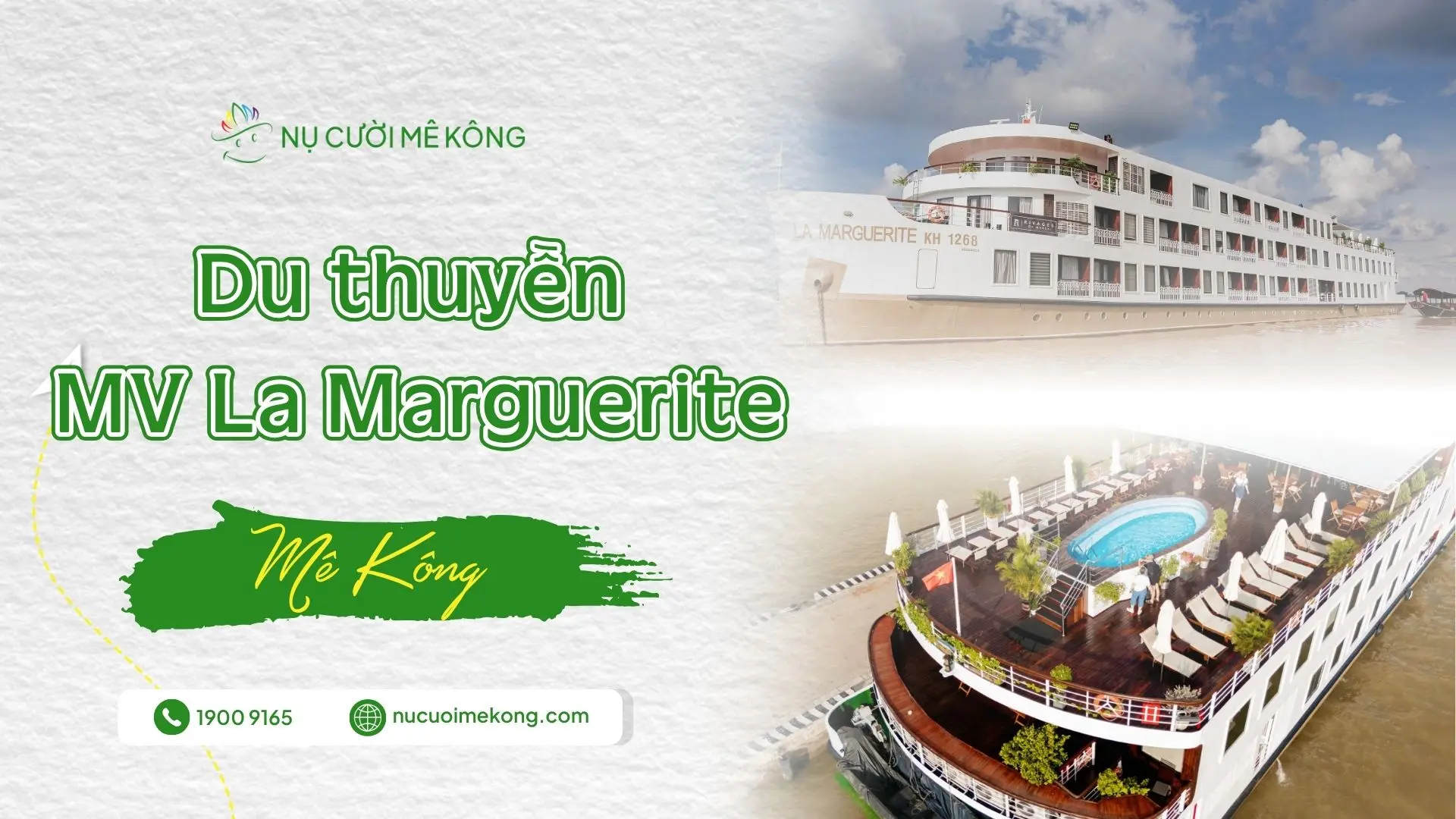 Du thuyền MV La Marguerite sông Mekong
