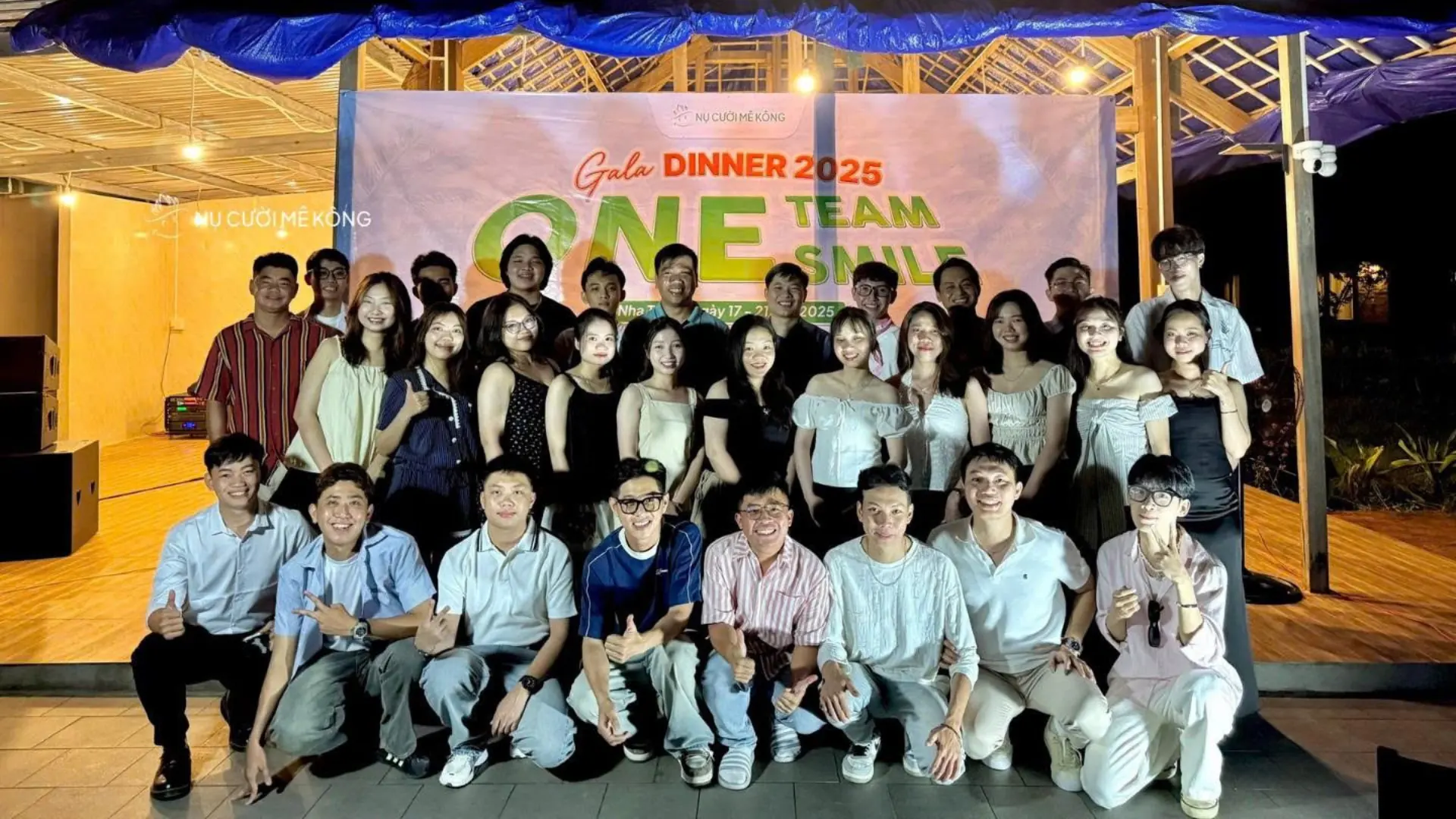 Đêm Gala Dinner “One Team, One Smile” của Nụ Cười Mê Kông tại Nha Trang với không khí ấm áp và đoàn kết