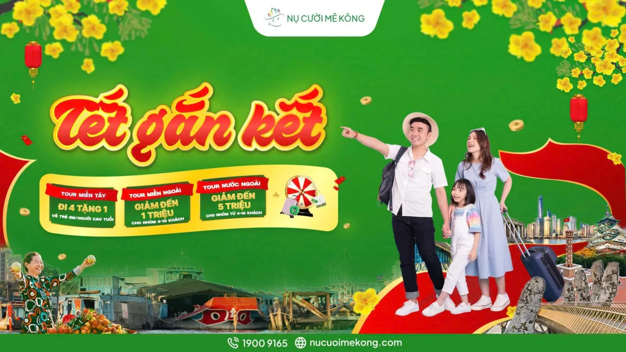 Tết Gắn Kết cùng Nụ Cười Mê Kông