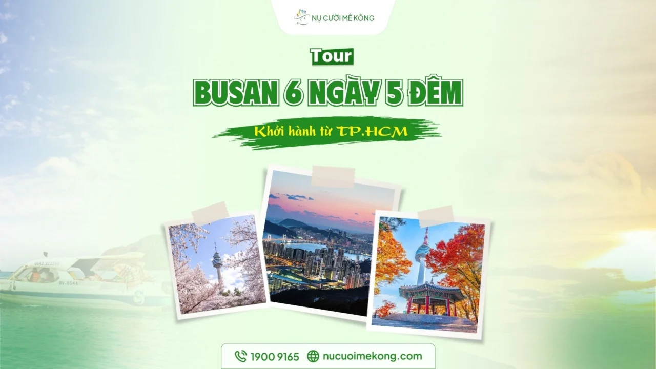 Khám phá tour Busan 6 ngày 5 đêm