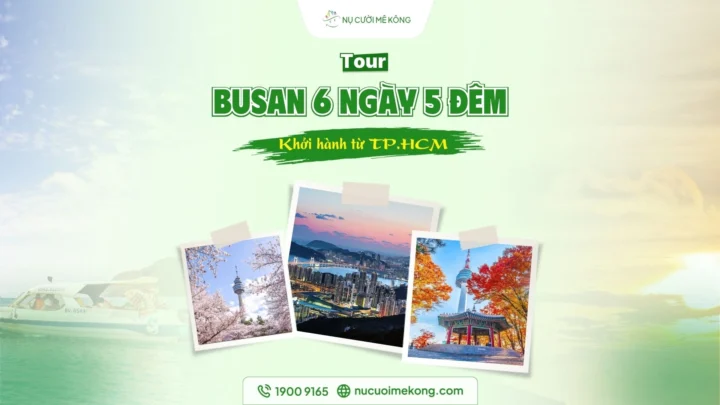 Khám phá tour Busan 6 ngày 5 đêm