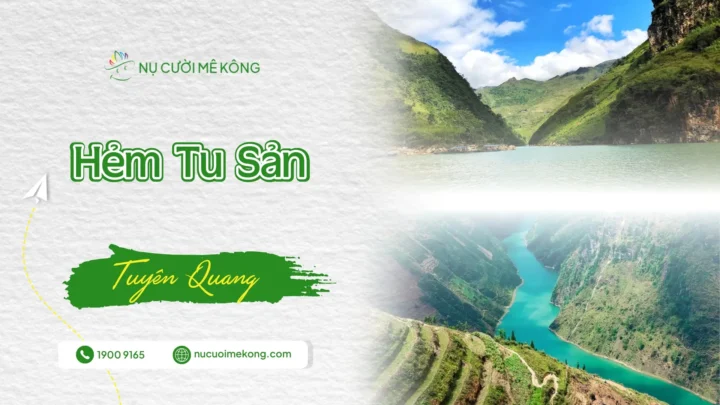 Hẻm Tu Sản nổi bật là hẻm vực sâu nhất Đông Nam Á