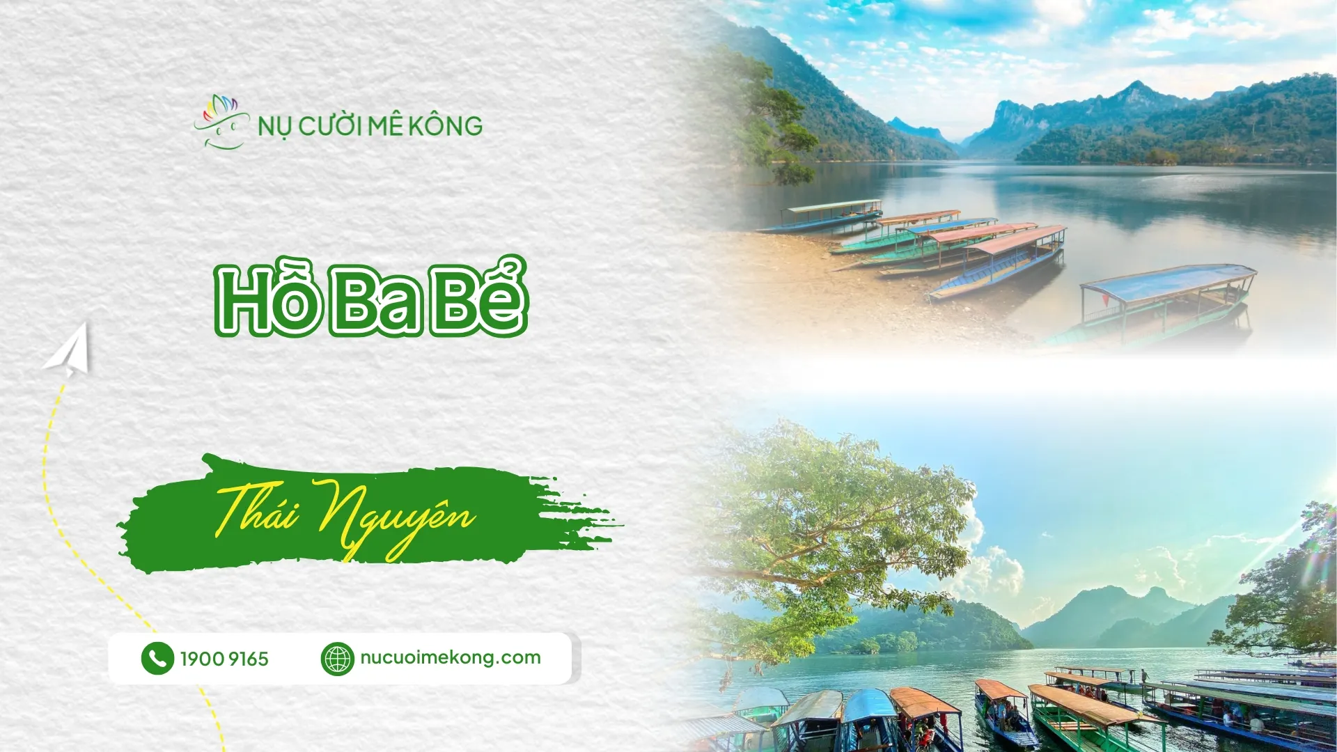 Hồ Ba Bể với mặt nước trong xanh