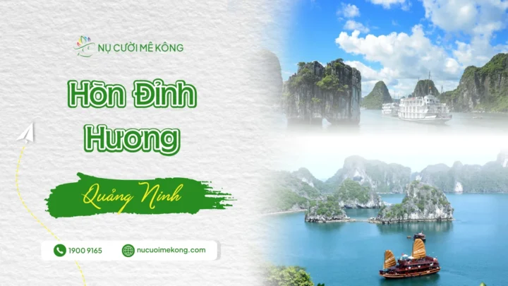 Hòn Đỉnh Hương có hình dáng độc đáo