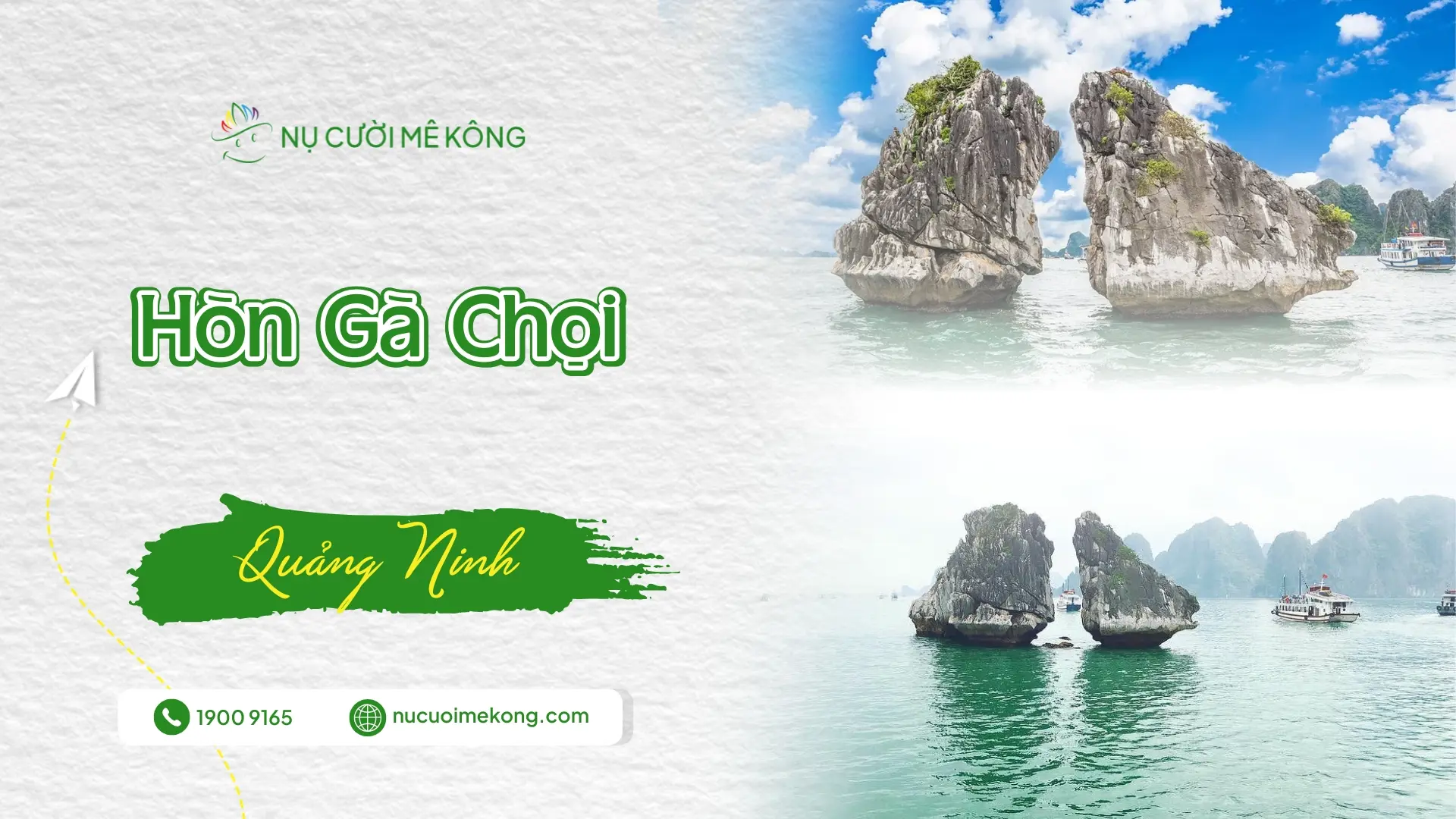 Hòn Gà Chọi có hình dáng đặc trưng