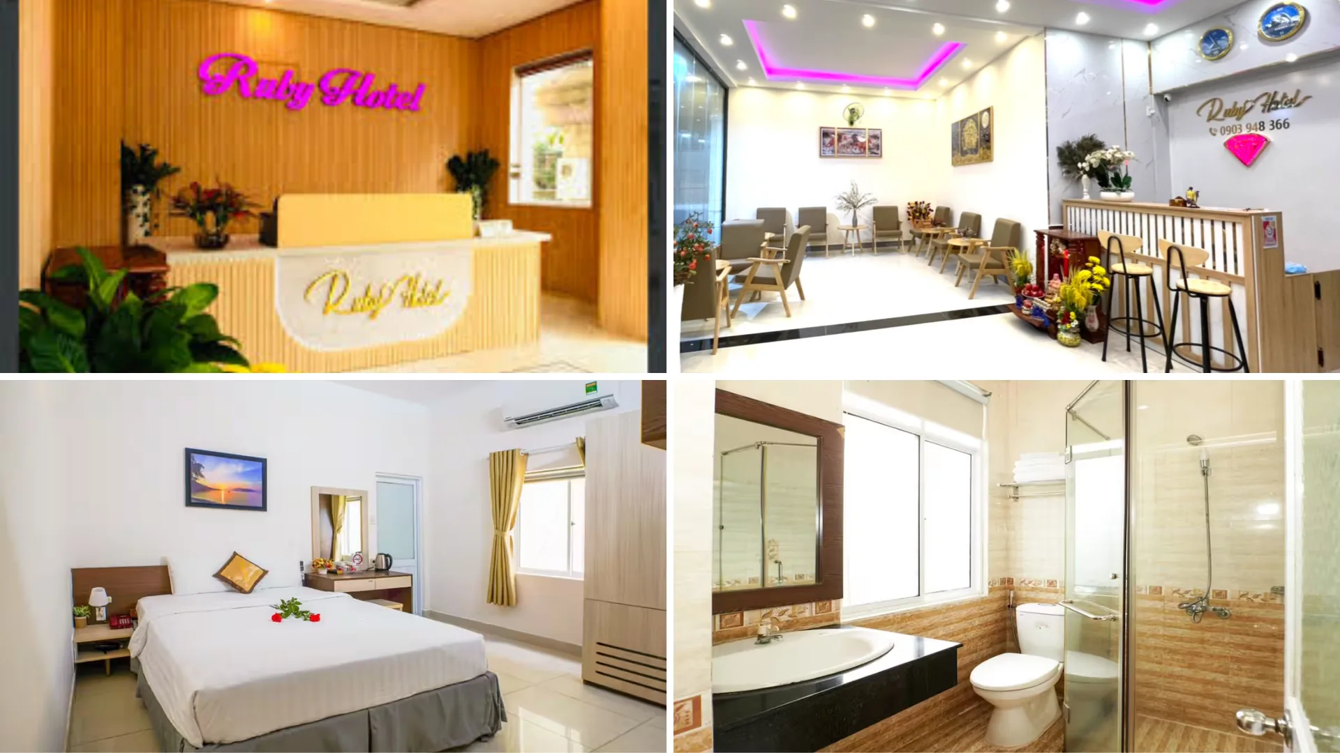 Khách sạn Ruby Côn Đảo với vị trí thuận tiện và dịch vụ chu đáo
