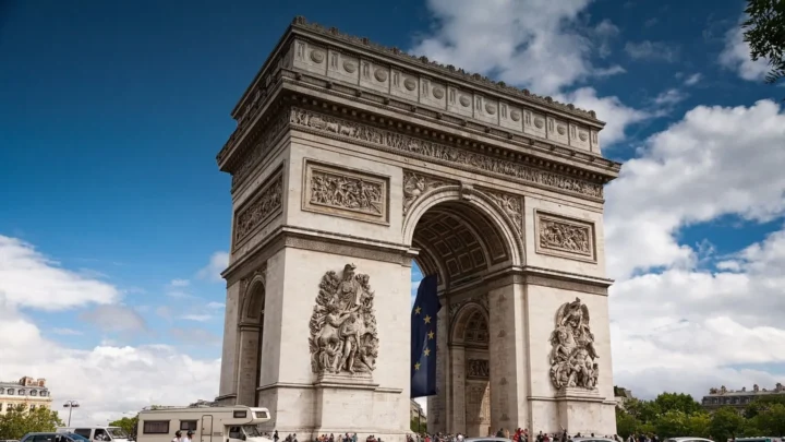 Arc De Triomphe – Khải Hoàn Môn tại Pháp