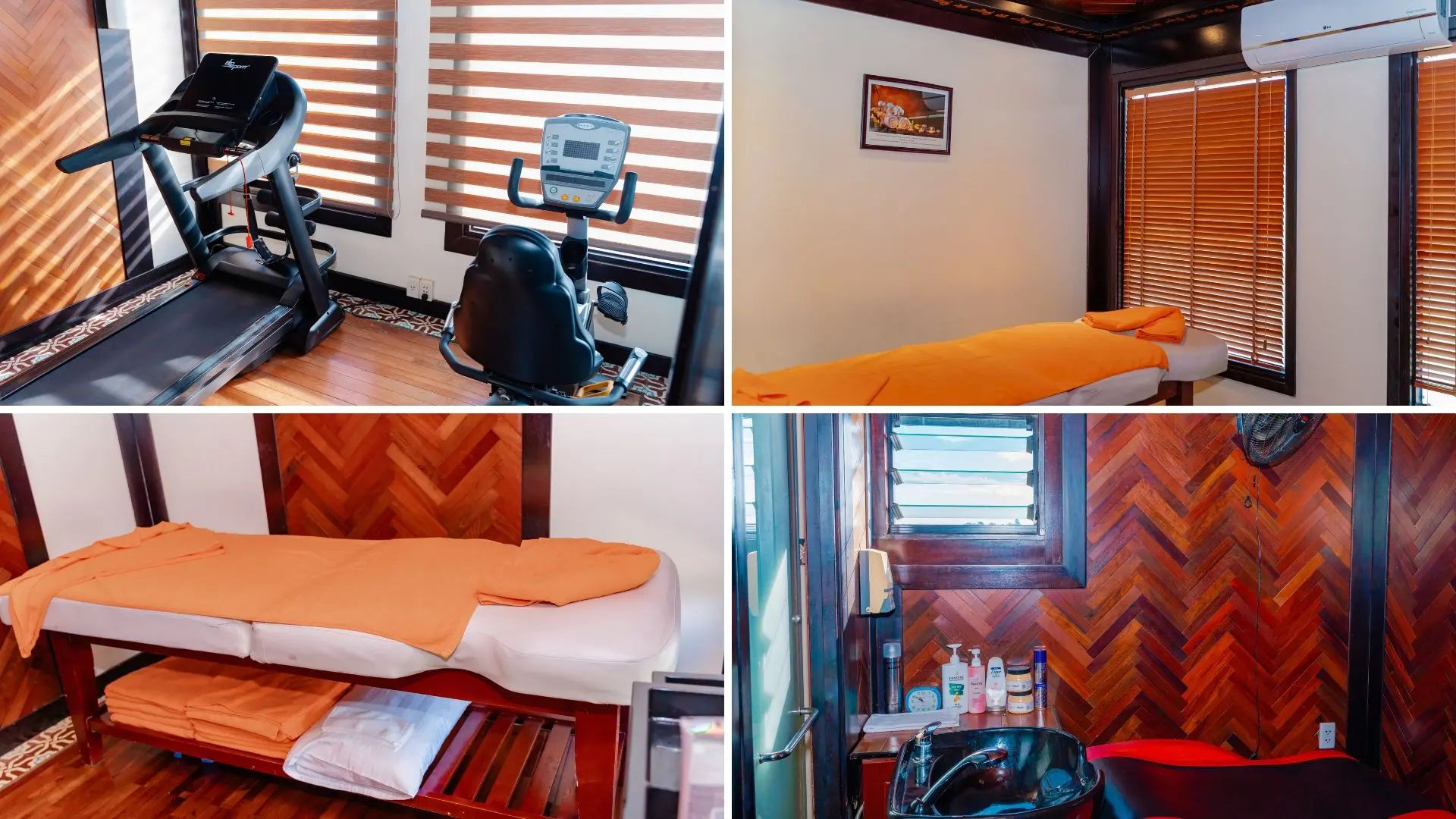 khu vực thư giãn của Du thuyền MV La Marguerite