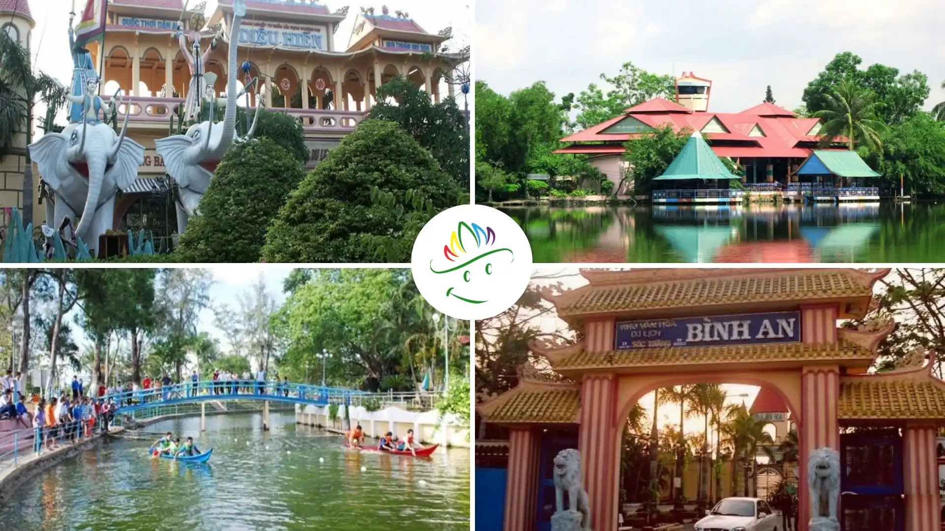 Khu du lịch sinh thái Bình An Sóc Trăng – kinh nghiệm du lịch Sóc Trăng vui chơi giải trí