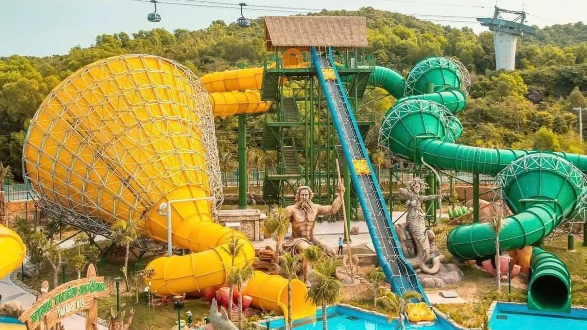 khu thủy quái đại dương công viên nước aquatopia