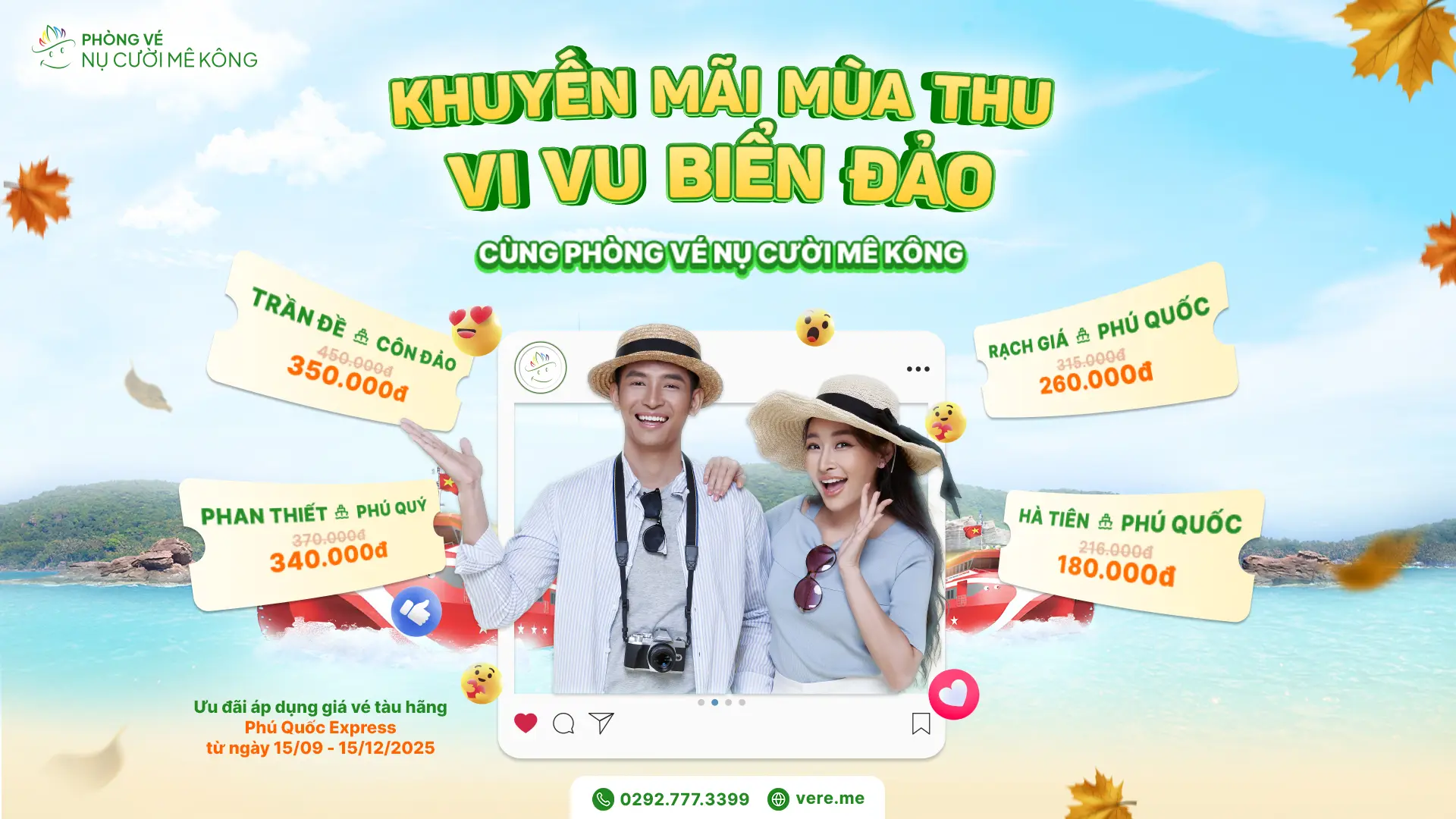 Khuyến mãi vé tàu Phú Quốc Express