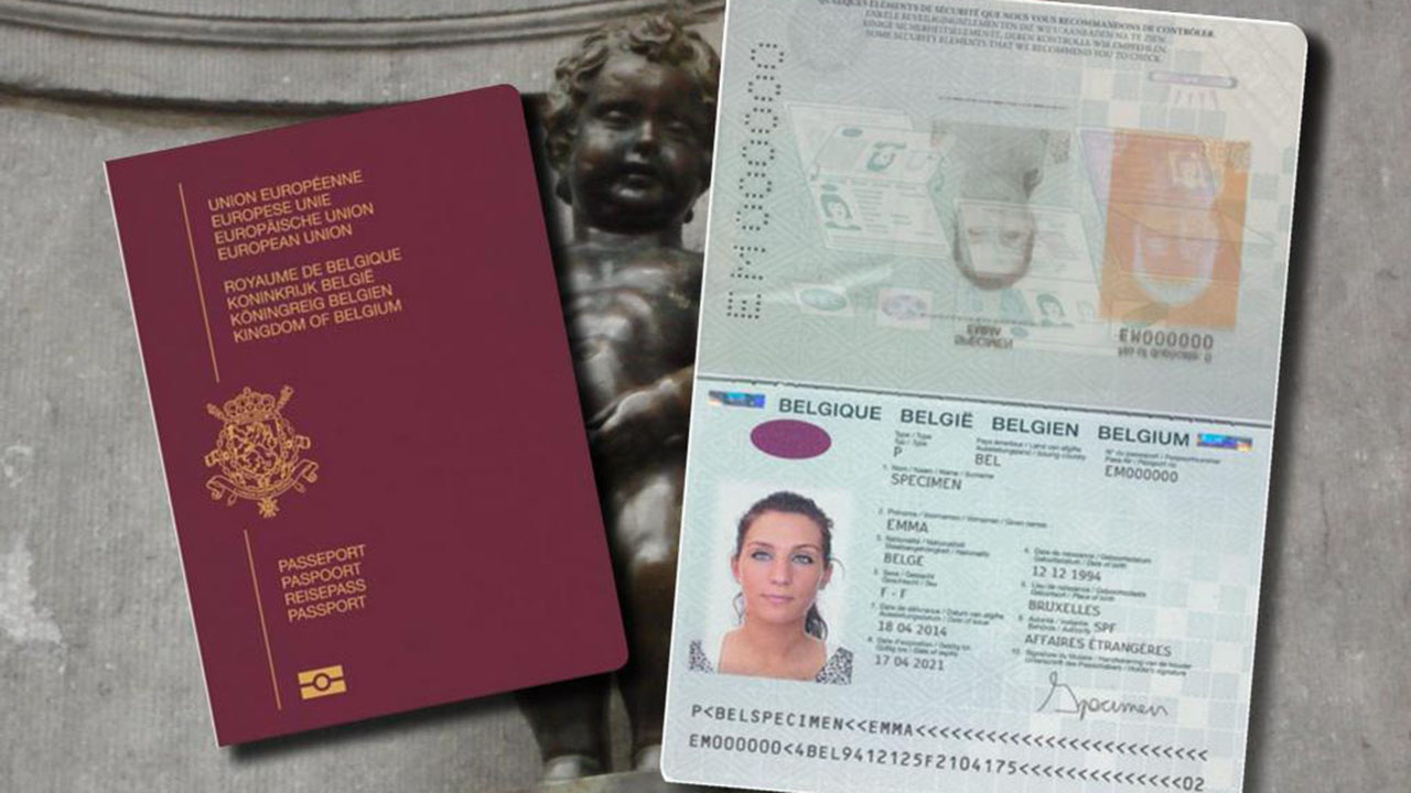 Passport Bỉ