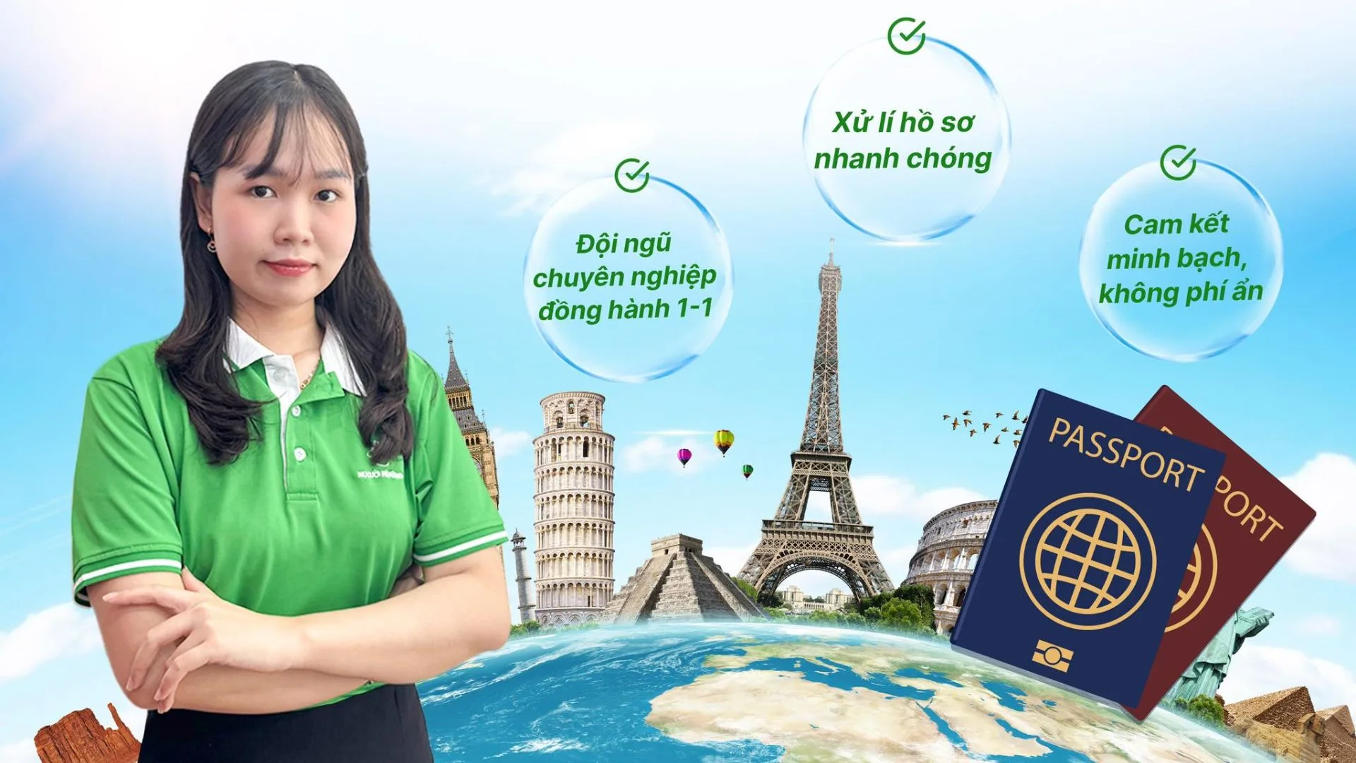 Làm hộ chiếu miễn phí Cần Thơ cùng MVISA