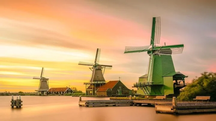 Làng Zaanse Schans tại Hà Lan