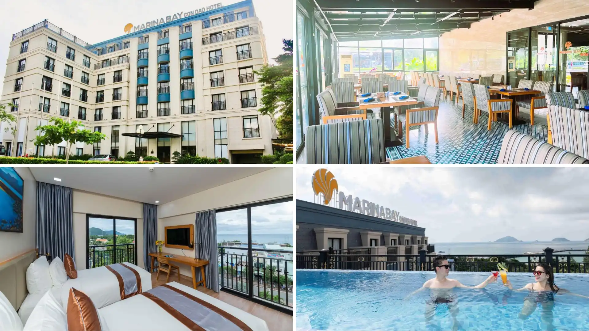Marina Bay Côn Đảo Hotel – khách sạn 4 sao cao cấp với view biển tuyệt đẹp