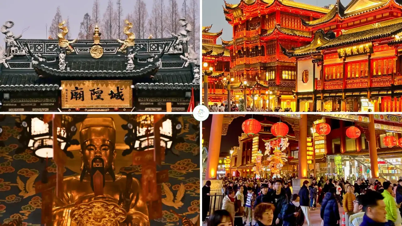 Miếu Thành Hoàng cổ kính, điểm đến tâm linh nổi tiếng ở Thượng Hải