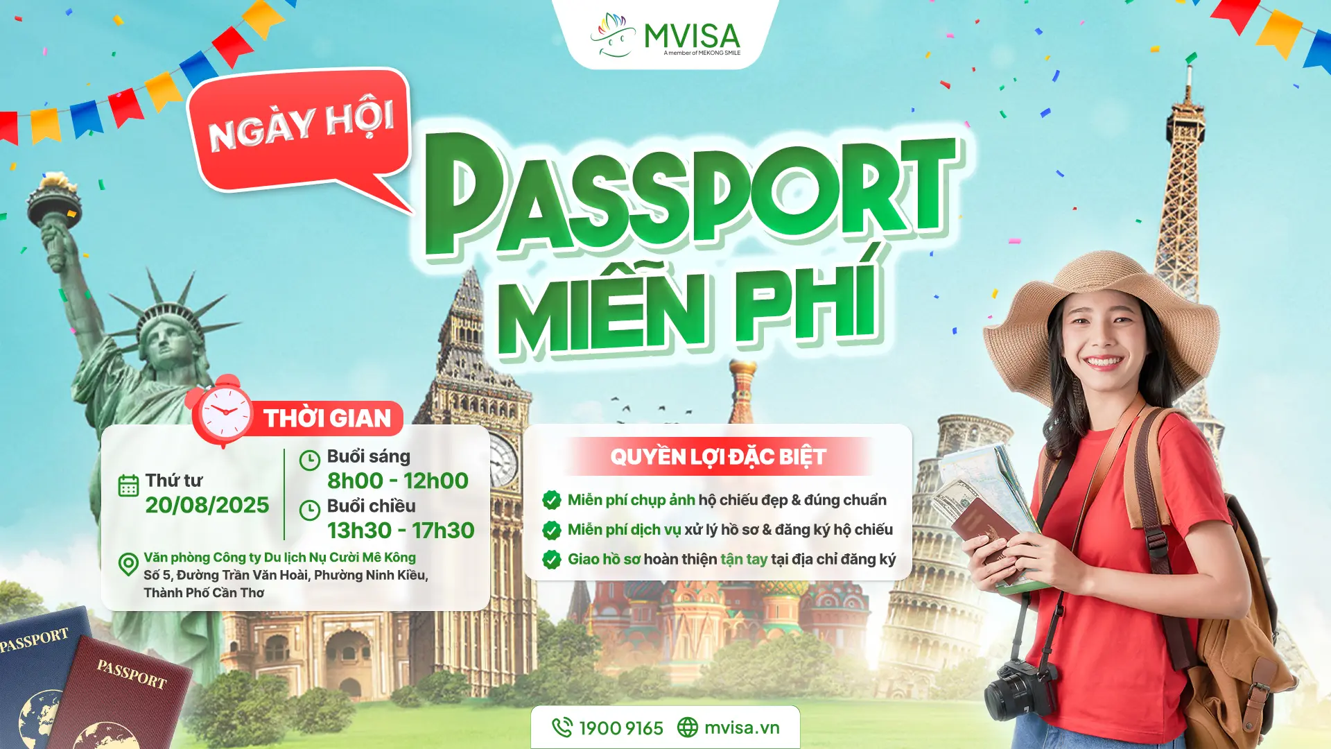 Ngày hội làm hộ chiếu Cần Thơ