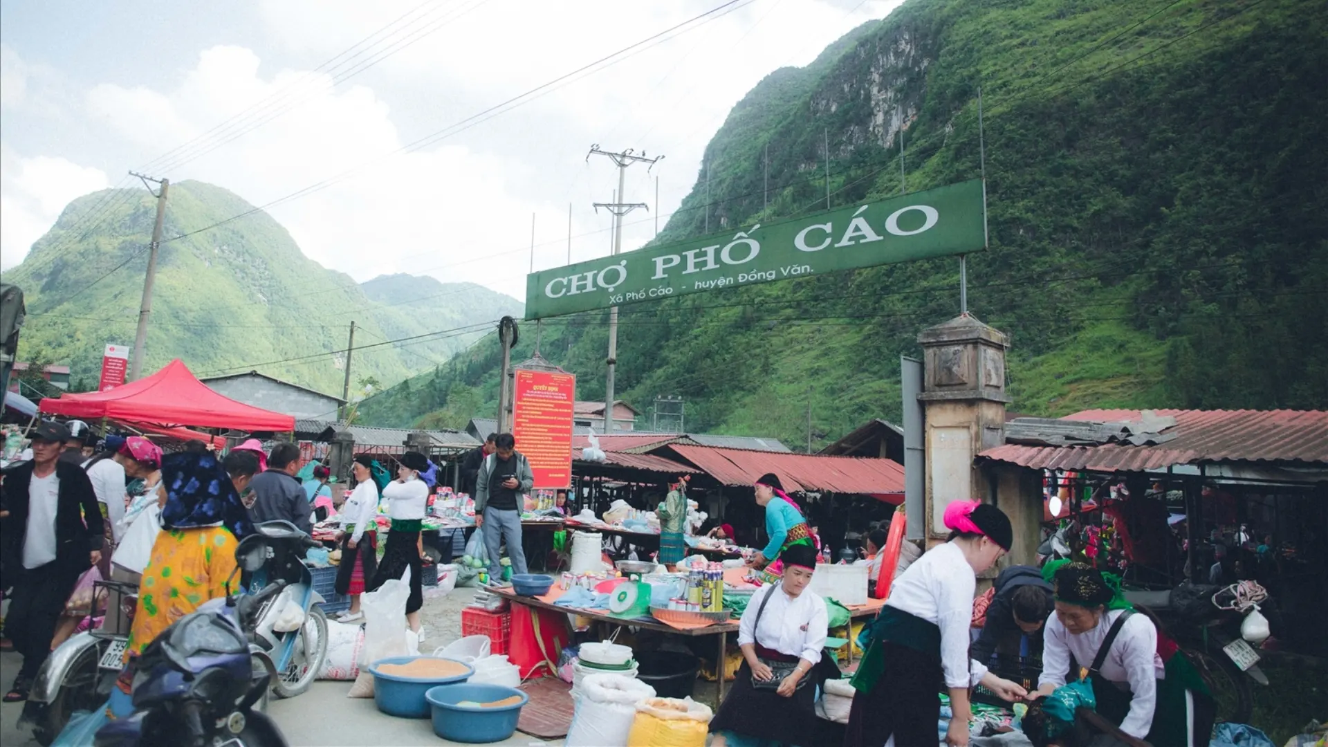 Cộng đồng sinh sống tại Phố Cáo là những người hiền lành