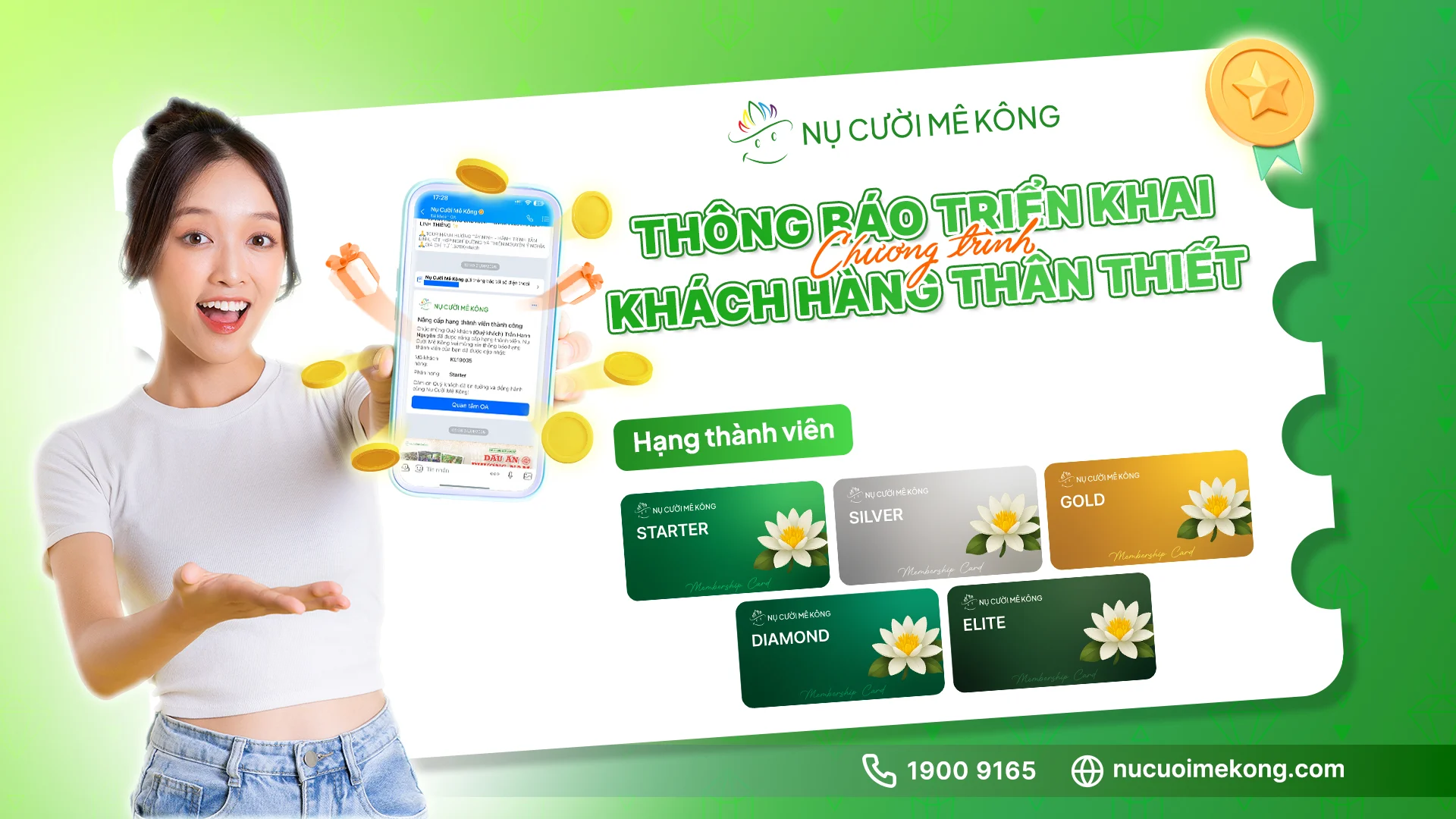 chương trình khách hàng thân thiết Mekong Smile Club - Nụ Cười Mê Kông