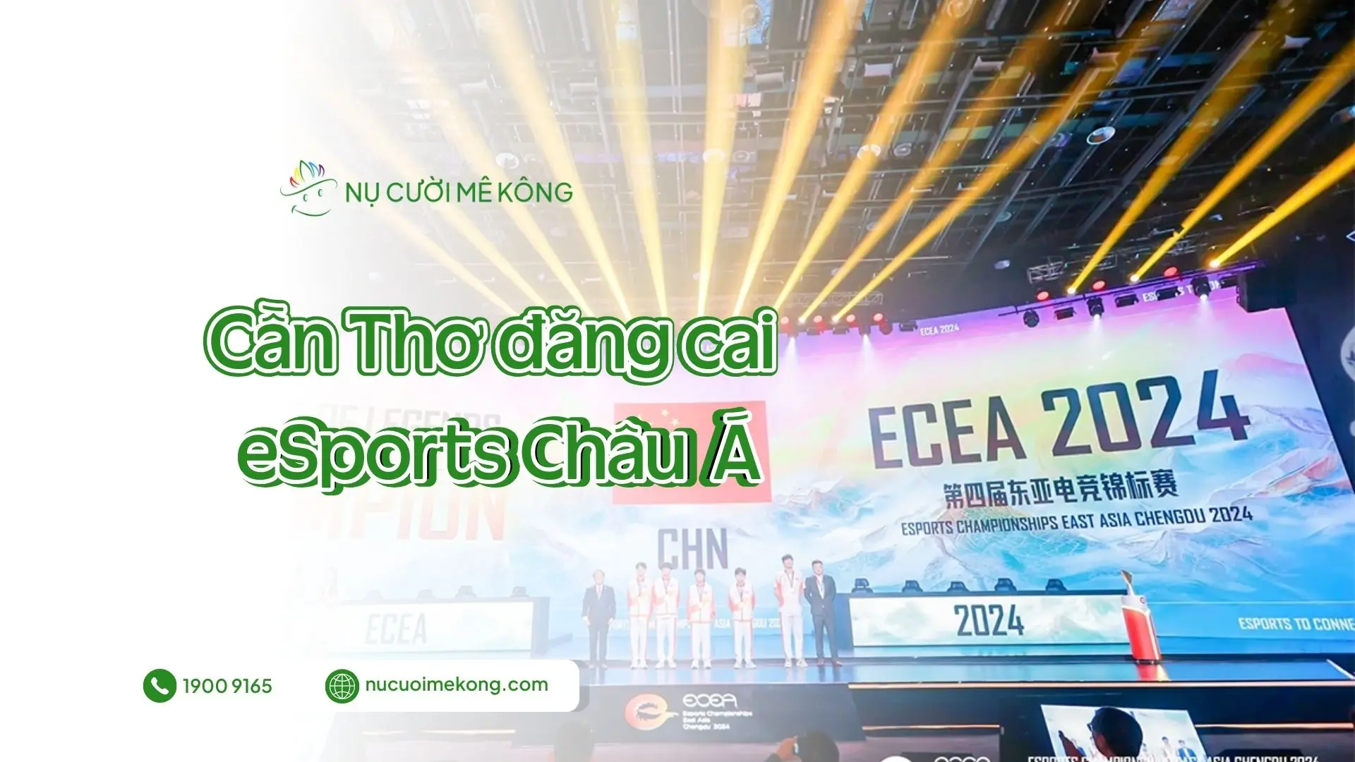 Việt Nam đăng cai giải eSports châu Á ECA 2025 tại Cần Thơ