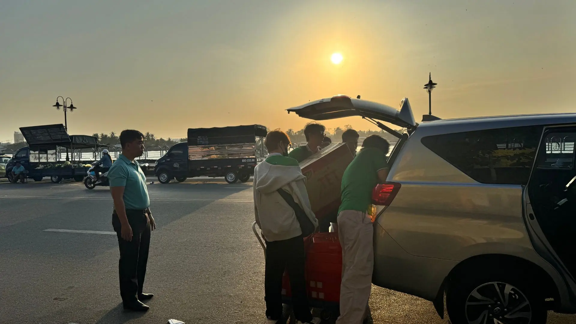 Hoạt động sau khi kết thúc chương trình Nụ Cười Mê Kông – Tết yêu thương 2026