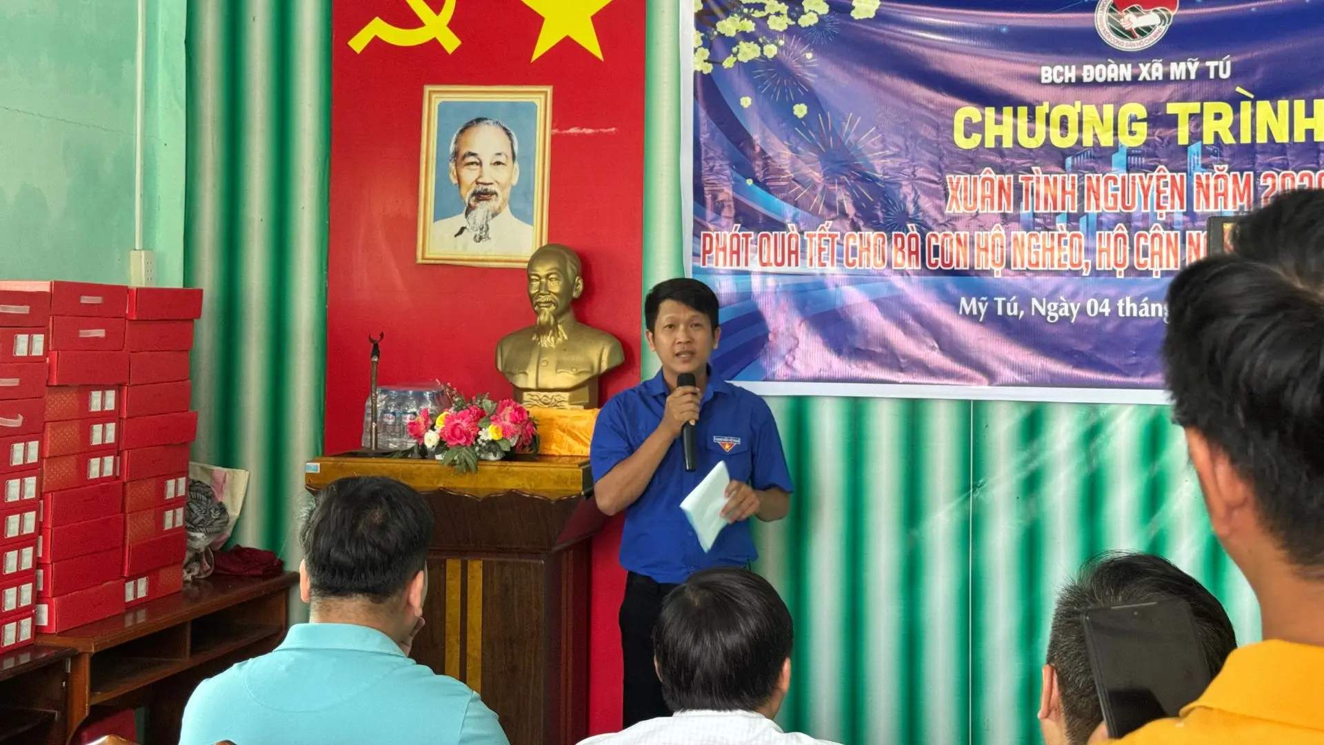 Phát biểu khai mạc chương trình trao quà Tết Nụ Cười Mê Kông – Tết yêu thương 2026 tại miền Tây