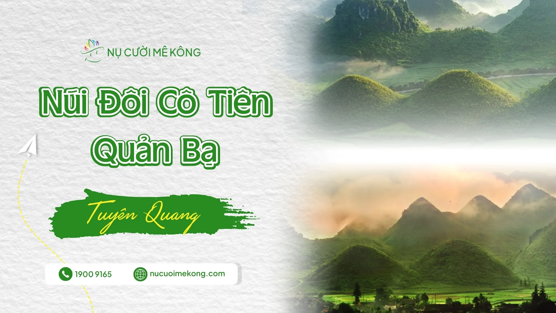 Núi Đôi Cô Tiên sừng sững giữa núi non