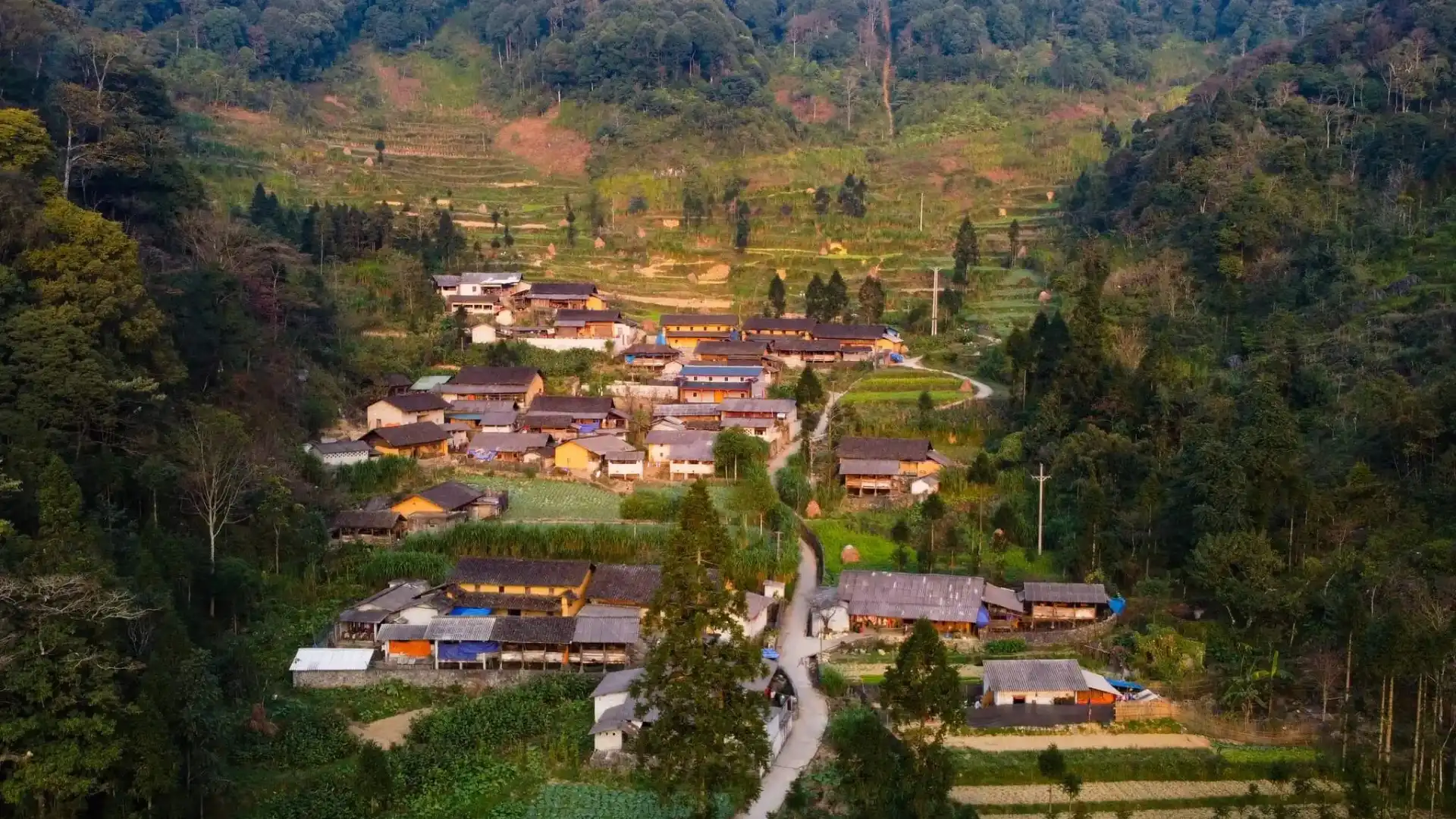 Phố Cáo với khung cảnh bình dị