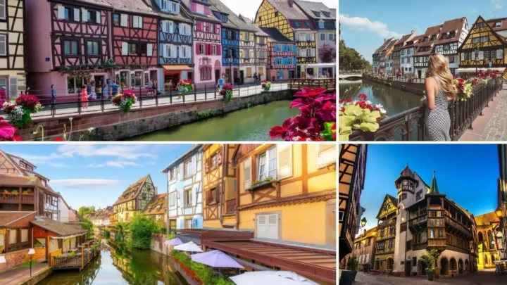 Phố cổ Colmar tại Pháp
