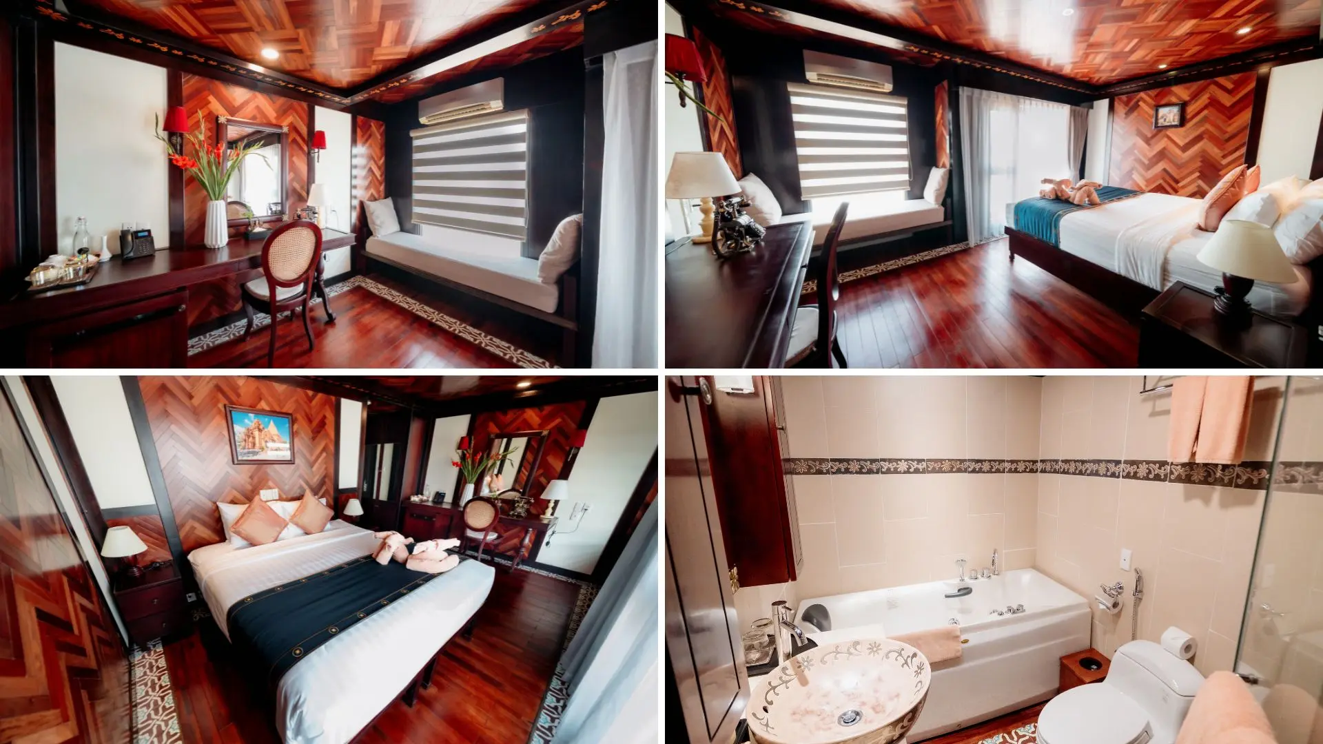 Phòng Junior Suite du thuyền MV La Marguerite