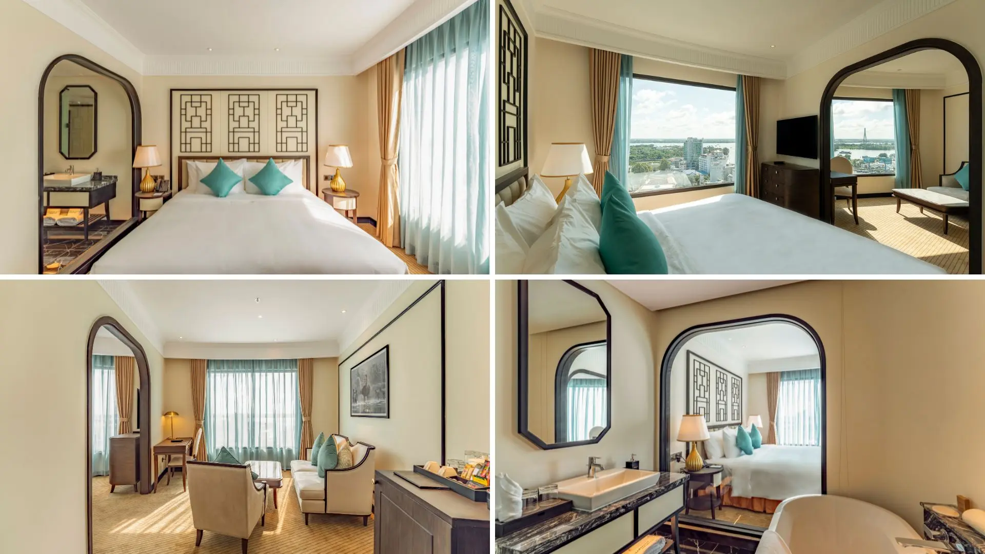 Phòng Suite tại khách sạn Charmant Suites Cần Thơ