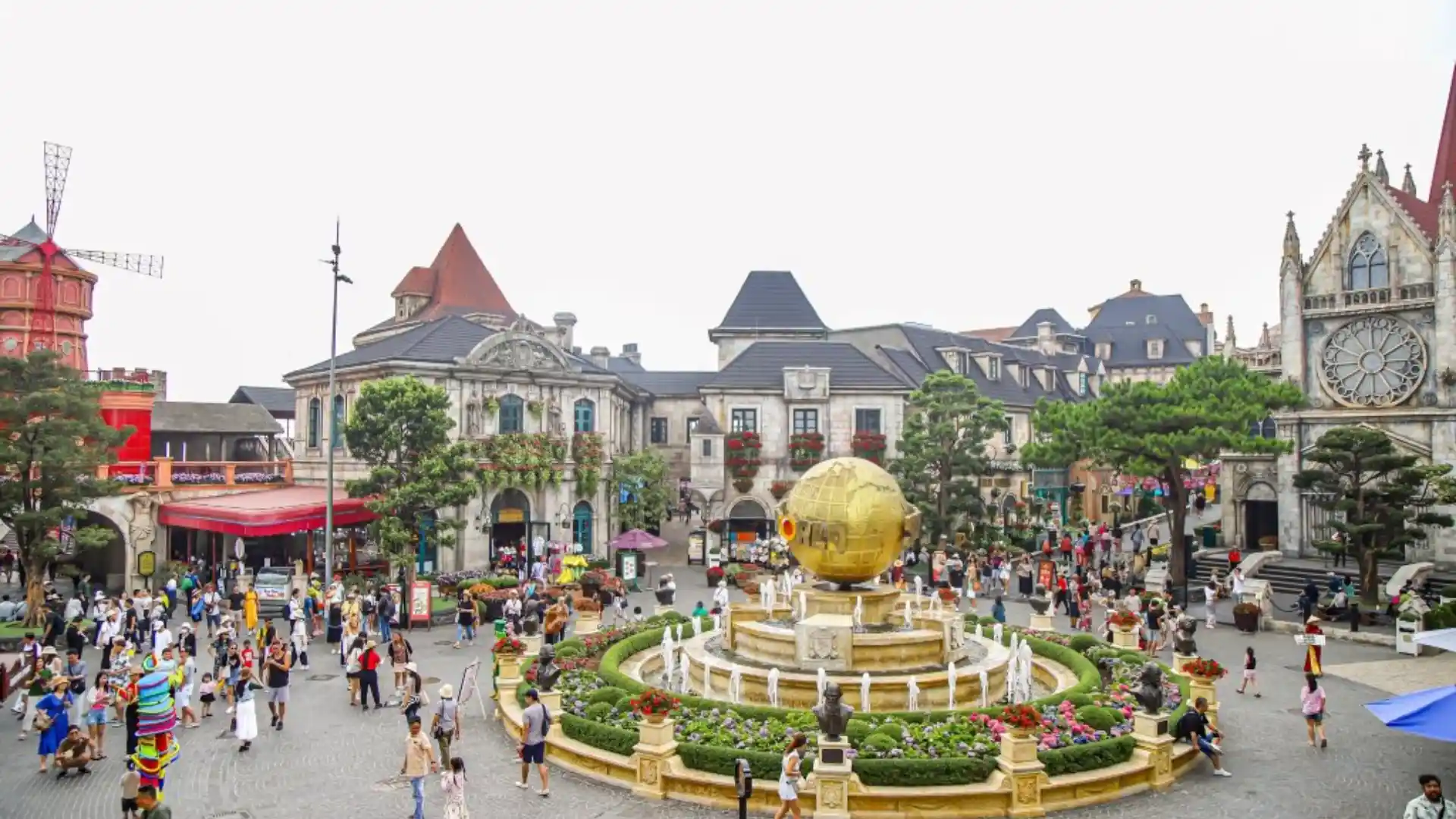 Quảng trường Du Dôme Làng Pháp