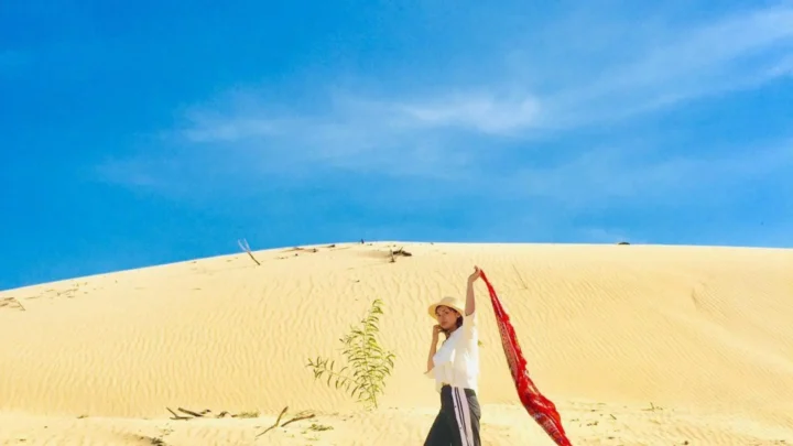 tham quan đồi cát phương mai tại quy nhơn