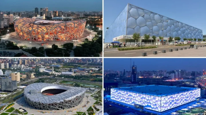 Sân vận động Tổ Chim & Thủy Lập Phương tại Trung Quốc