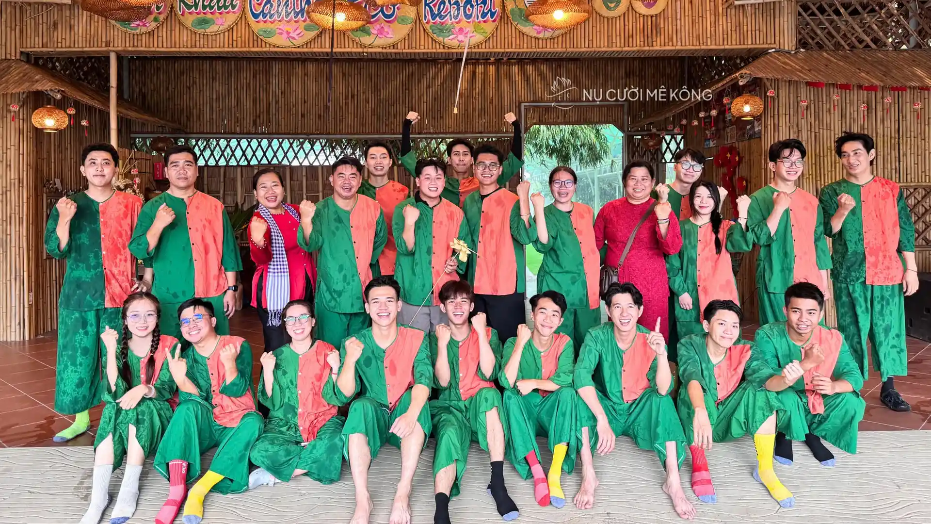 Smile Guide Day 2026 hướng dẫn viên trong trang phục trò chơi tại Cần Thơ Eco Resort