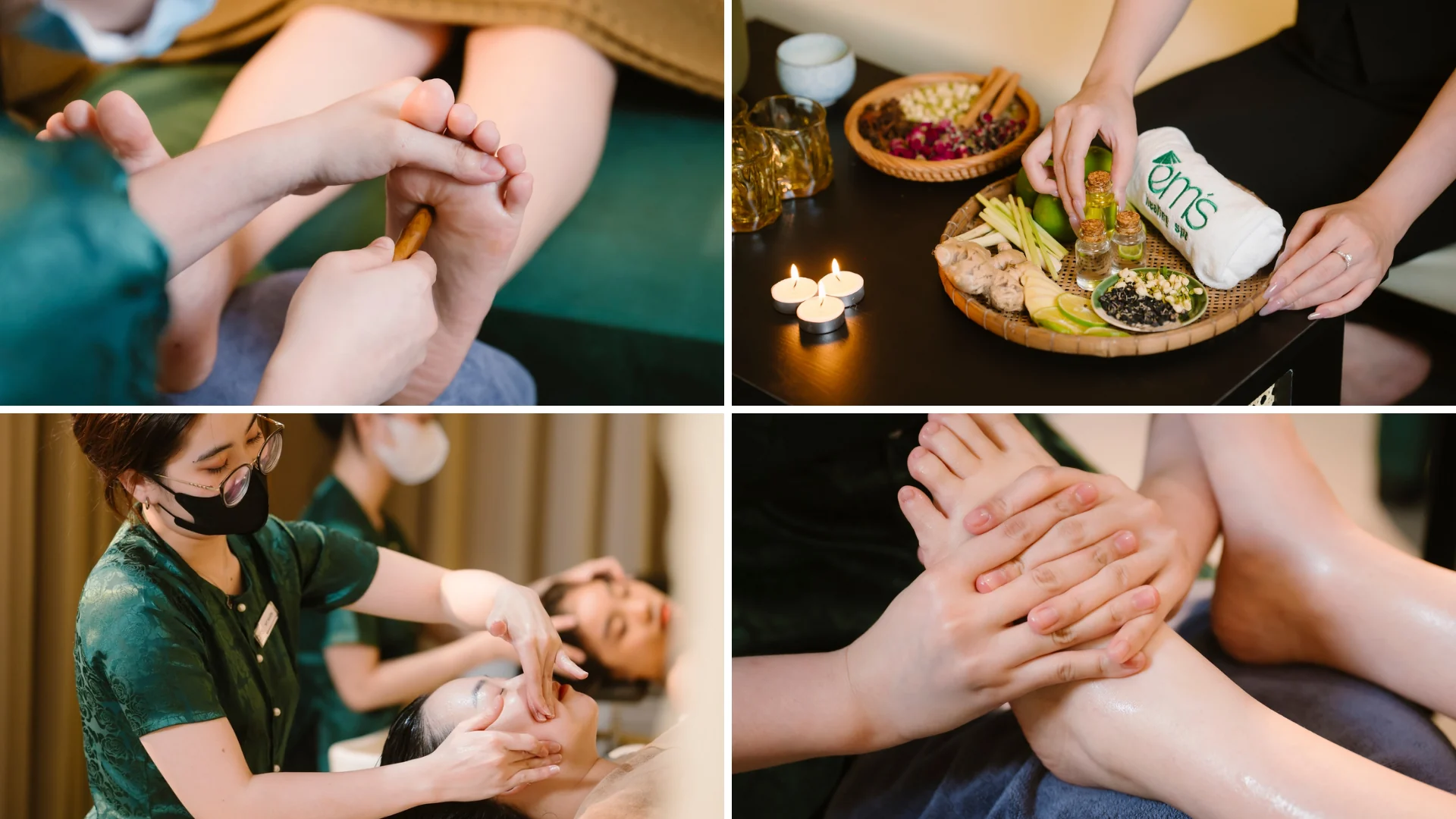 Trải nghiệm liệu trình ngâm chân thảo dược độc quyền tại Em’s Healing Spa cùng Nụ Cười Mê Kông