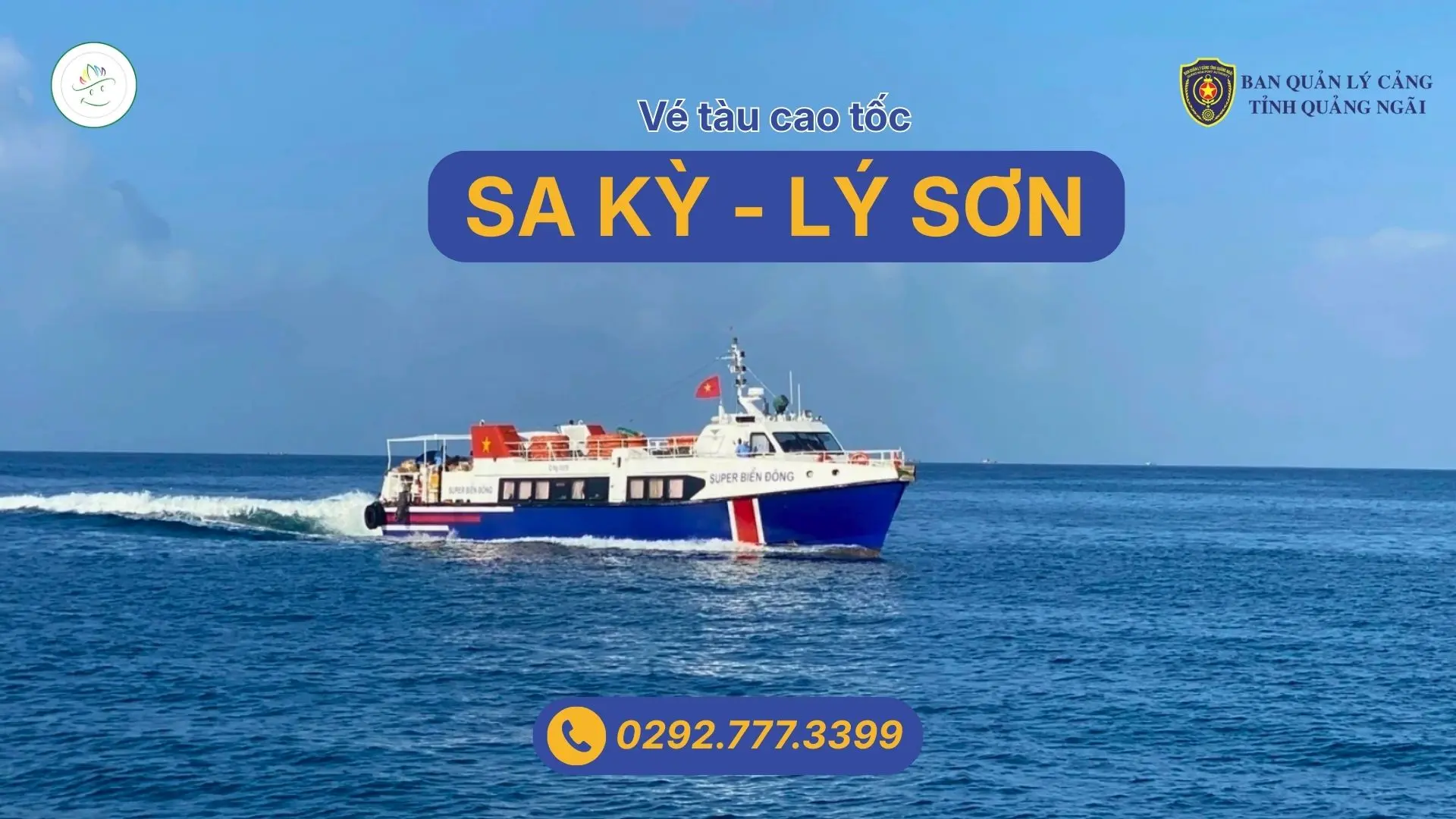 Tàu cao tốc Sa Kỳ đi Lý Sơn