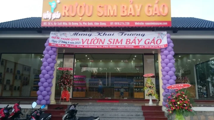 Tham quan cơ sở sản xuất rượu sim Bảy Gáo
