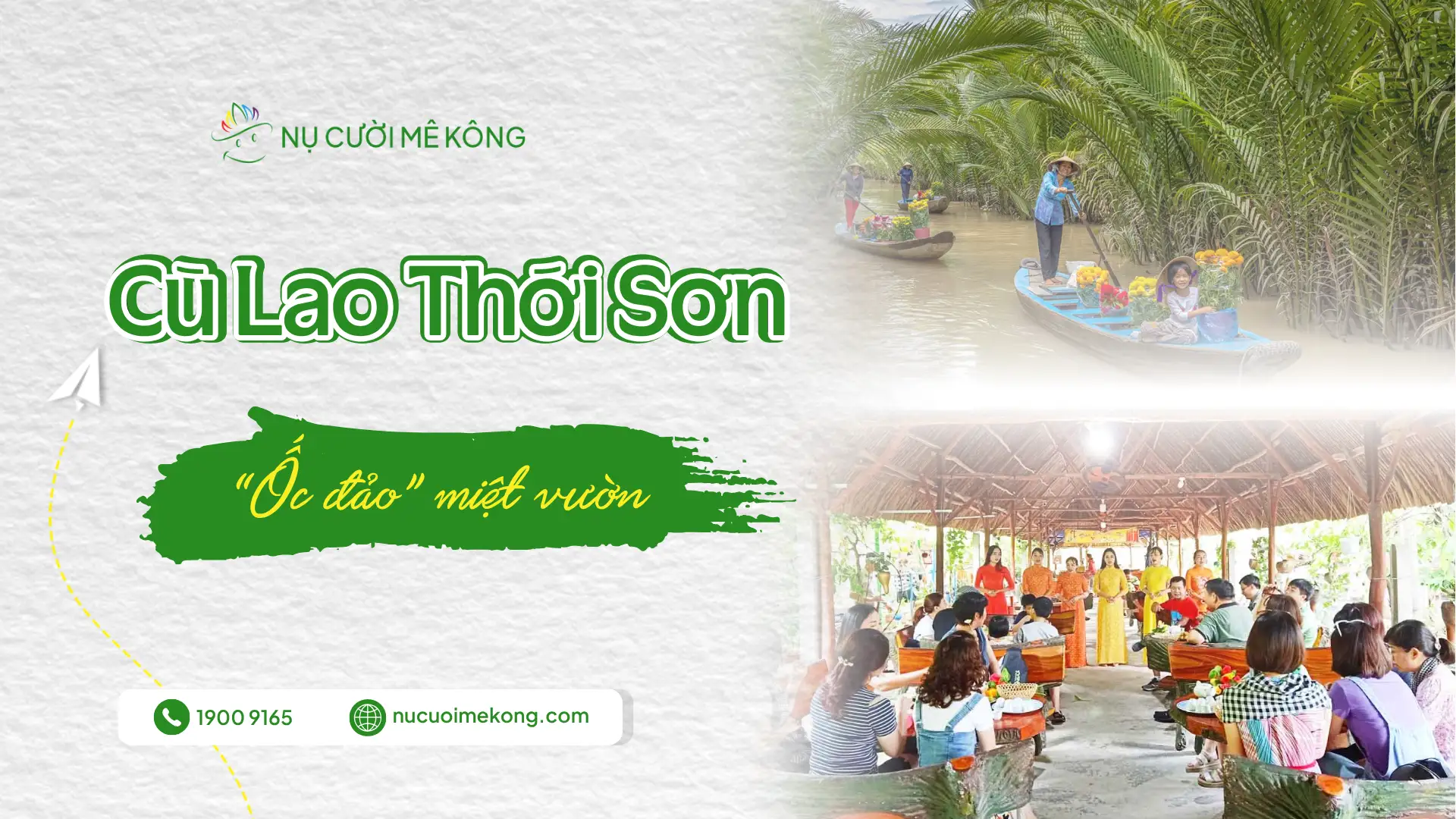 Tham quan Cù lao Thới Sơn