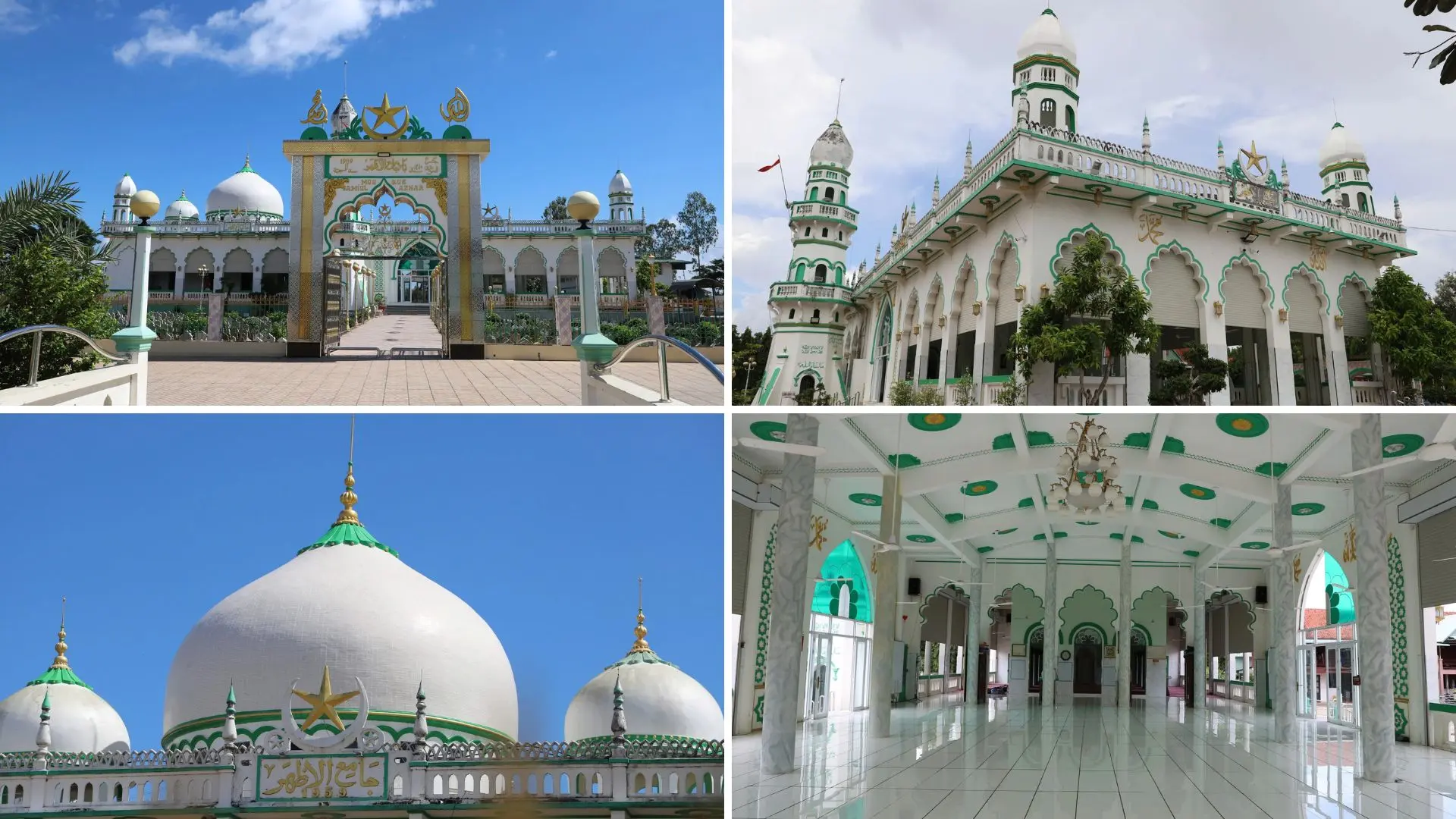 Thuê tàu Châu Đốc làng Chăm cập bến đến thánh đường Hồi giáo Masjid Jamiul Azhar
