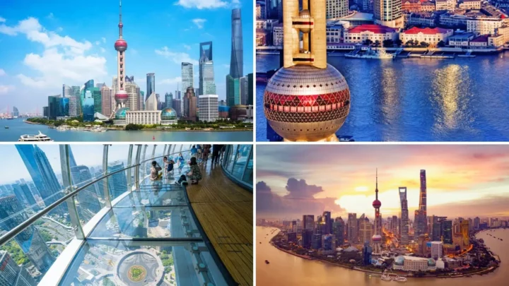 Tháp truyền hình Đông Phương Minh Châu tại Trung Quốc