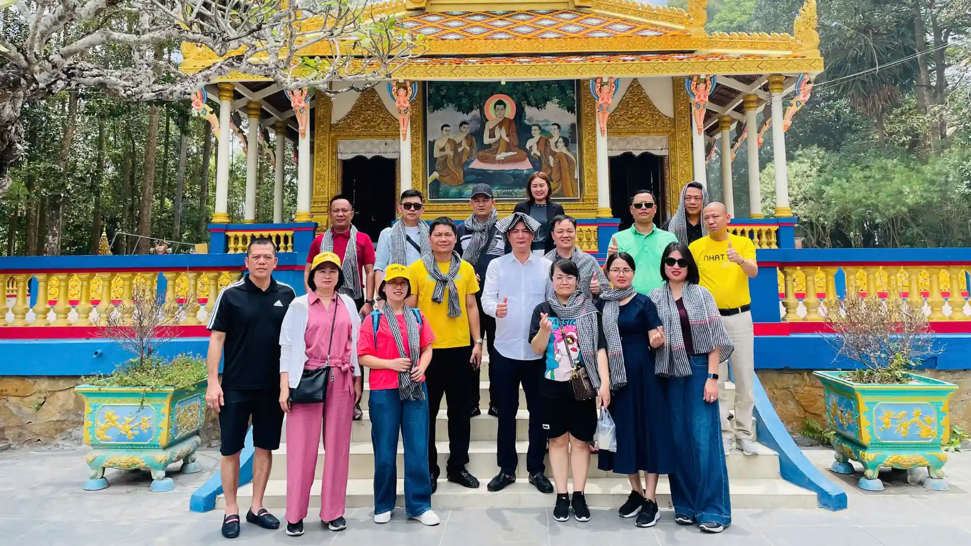 Thiết kế chuyên biệt cho tour không điện thoại Nụ Cười Mê Kông