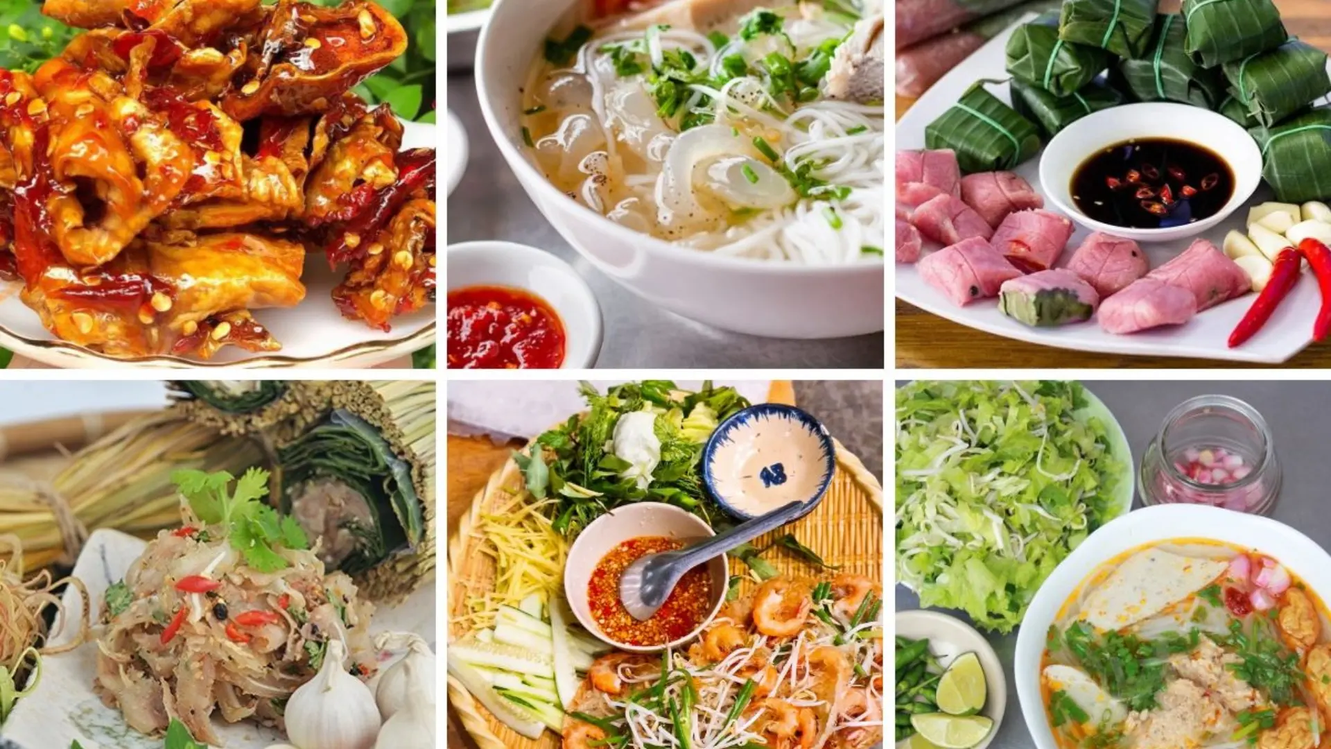 Nem chua, nem, bánh xèo,... là các món ngon tại Quy Nhơn