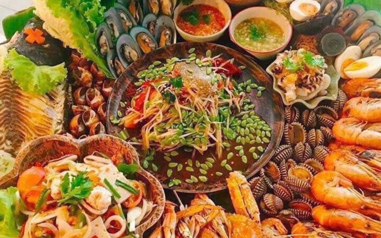 Thưởng thức hải sản Bình Thuận