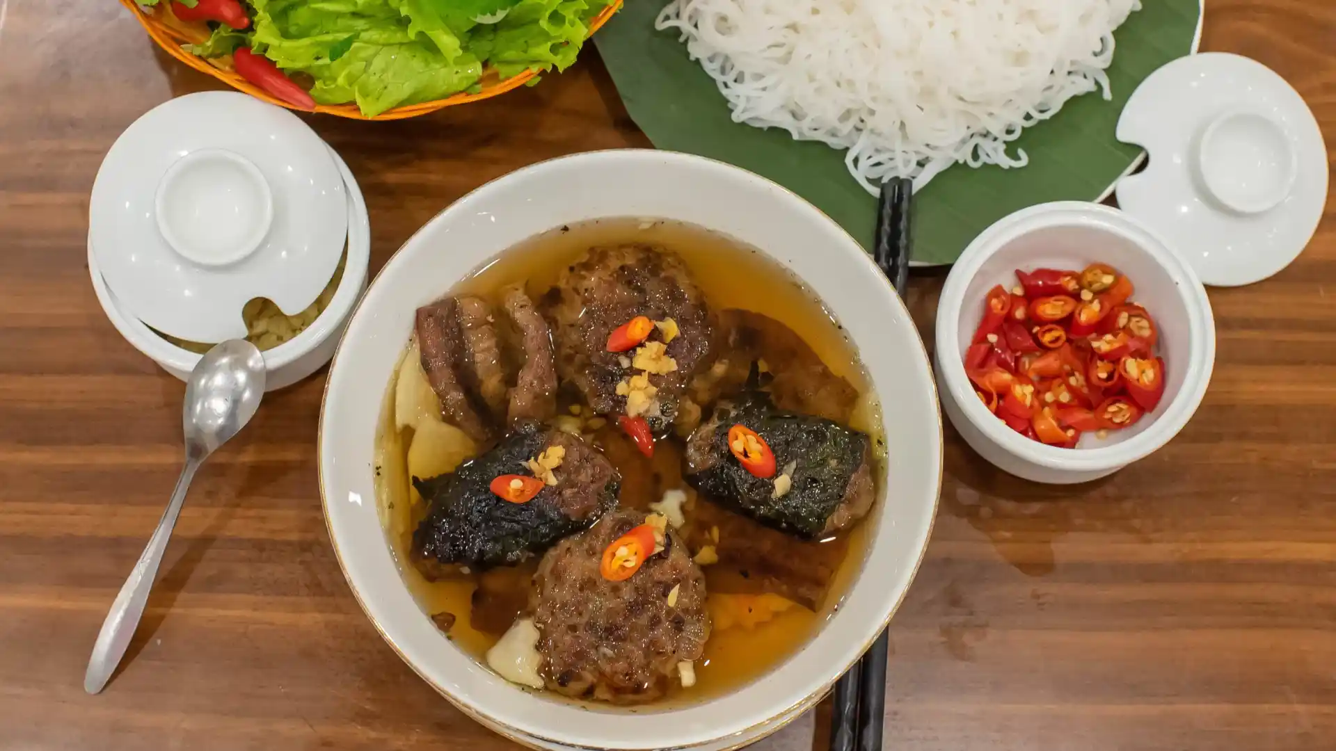 Bún chả tại Phố Cổ Hà Nội