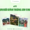 Du khách từ Hà Nội tham gia Tour Bái Đính Tràng An 1 ngày