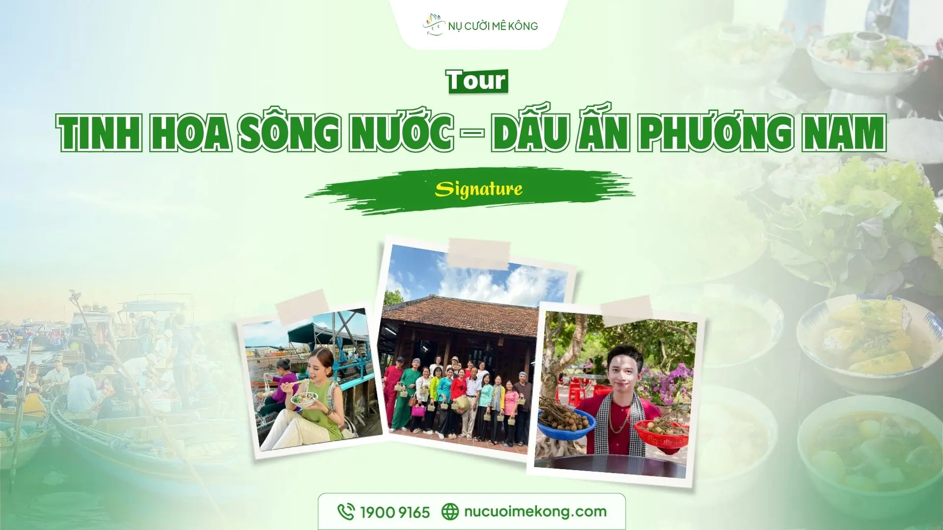Tour Cần Thơ 2N1Đ Chợ nổi Cái Răng - Cồn Sơn