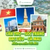 Tour Cà Mau 2 ngày 1 đêm - rừng đước và Đất Mũi